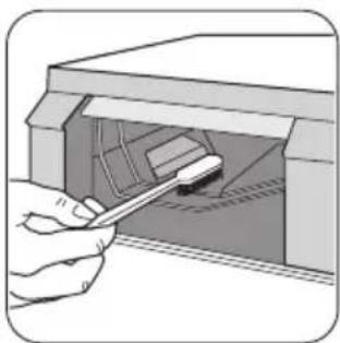 ZANUSSI ZWN7140L - Rengjøre skuffesporet - 1