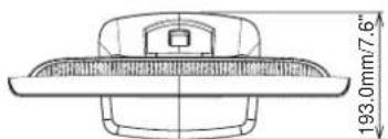 193.0mm/7.6"