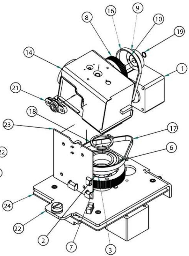 Moog Videolarm SM7C12N-3 - Replacement Parts List - 3