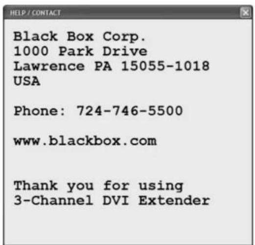 Black Box Corp. 1000 Park Drive Lawrence PA 15055-1018 USA Phone: 724-746-5500 www.blackbox.com Thank you for using 3-Channel DVI Extender