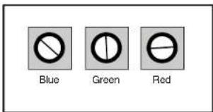 Blue Green Red