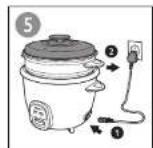 PHILIPS Daily Collection HD3041 - Caution - 7