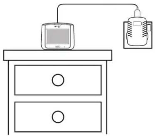 British Telecom Video Baby Monitor 7000 - Leave the Parent unit to charge for at least five hours. - 1