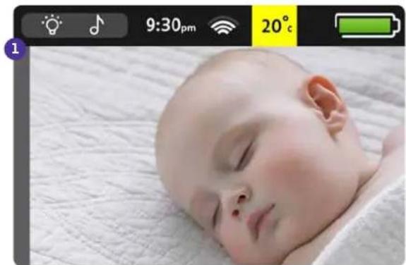 British Telecom Video Baby Monitor 7000 - Using Lullabies - 1