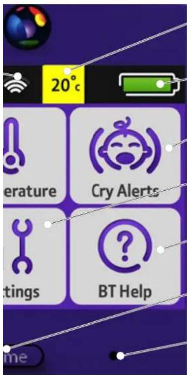 20°C Temperature Cry Alerts Settings BT Help