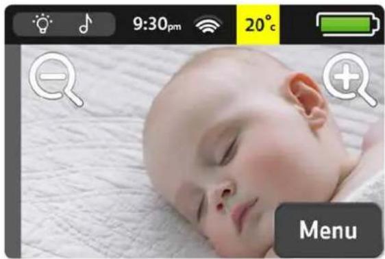 British Telecom Video Baby Monitor 7000 - How to zoom your camera - 1