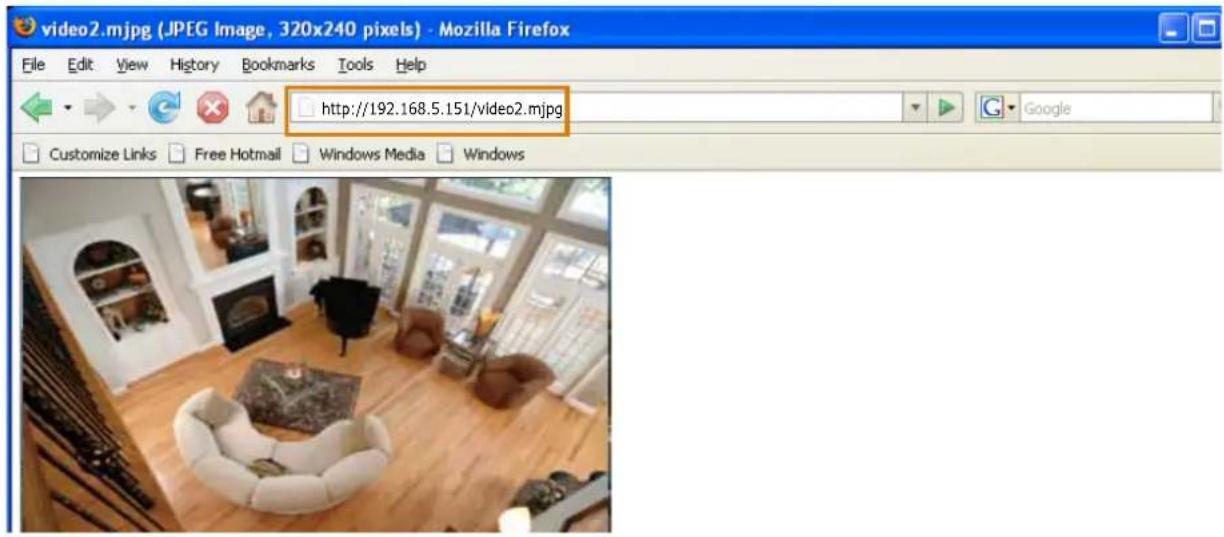 video2.mjpg (JPEG Image, 320x240 pixels) - Mozilla Firefox File Edit View History Bookmarks Tools Help http://192.168.5.151/video2.mjpg Customize Links Free Hotmail Windows Media Windows