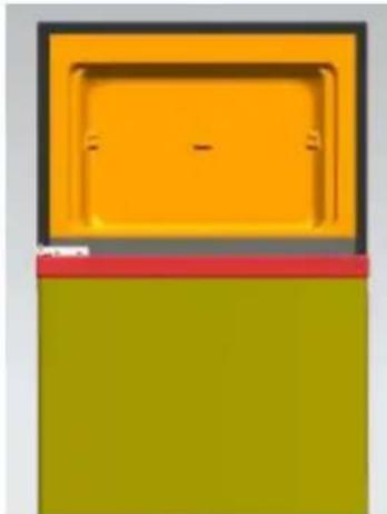 SCHNEIDER SFES 3201 - Guía de instalación para cambiar la orientación de apertura de la puerta - 10