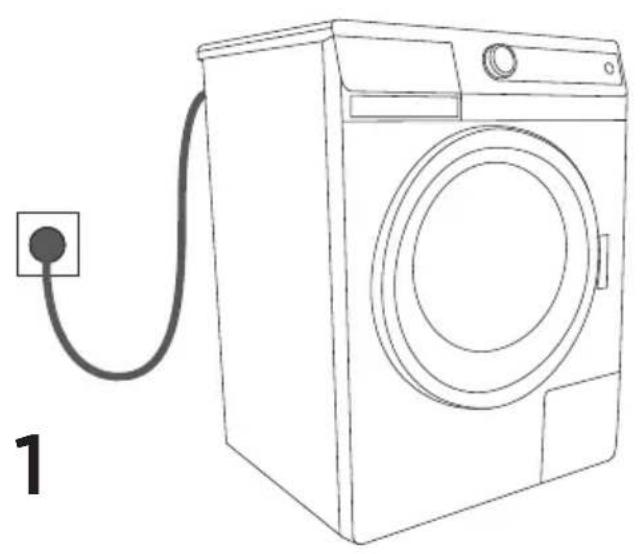 GORENJE WSE643 - TRINN: FORBERED VASKINGEN - 2