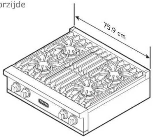 orzijde 75.9 cm