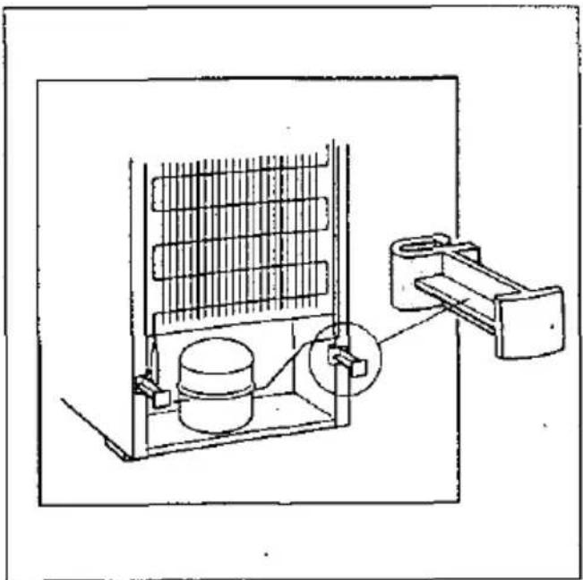 BOSCH KSR32621 - Veggavstandsstykke monteres Viktig - 1