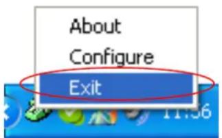 About Configure Exit