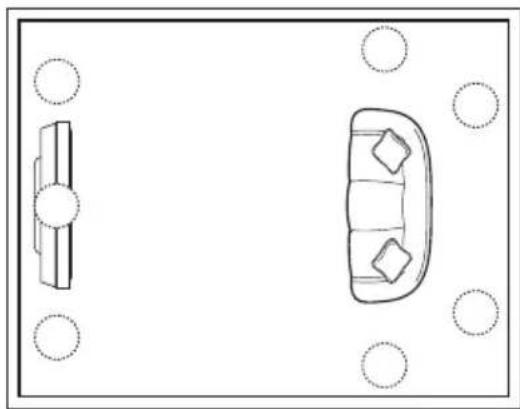 KLIPSCH KS-7502-THX - In-Ceiling Speaker Placement (See Figures 1 and 2) - 1