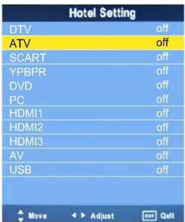 DENVER LDD-2655DVBT - Hotel Mode - 2