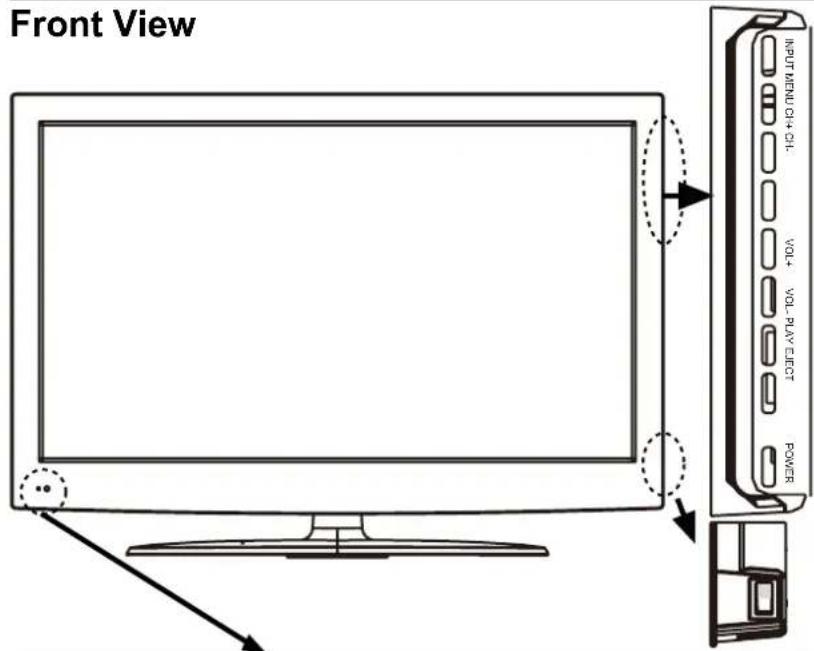 DENVER LDD-2655DVBT - Product Introduction - 1