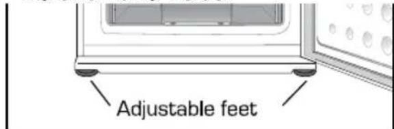 Adjustable feet