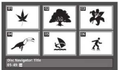01 02 03 04 05 06 Disc Navigator: Title 01-49