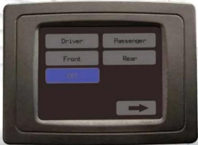 Driver Passenger Front Rear OK