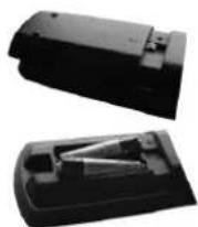 Finlux 46FLHX883U - Inserting Batteries - 1