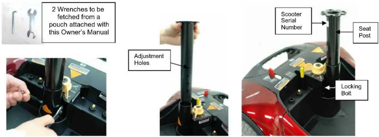 Shoprider Rotex - Serial Number (Fig 5) - 1
