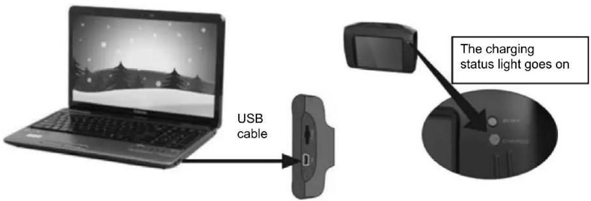Marquant 921-006 - Recharging the built-in lithium battery - 1