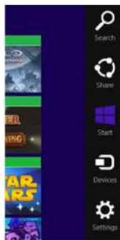 Search Share Start Devices Settings
