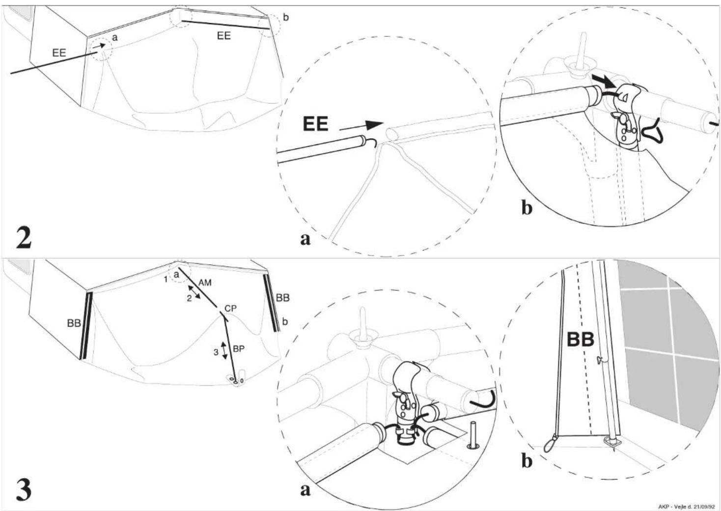 Isabella Plus - Monteringsanvisning Erection Instructions Aufbauanleitung Opbouwinstructie Instruction de Montage - 6
