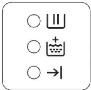 ZANUSSI ZWGB 5120 P - Kontrollampor • När du startar programmet genom att trycka på knappen 6 - 1