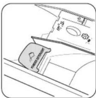 ZANUSSI ZWGB 5120 P - Klaff for pulver eller flytende vaskemiddel - 1