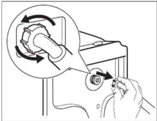 AEG L85370TL - Rengjøring av inntaksslange og ventilfilter - 2