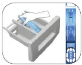 BEKO WMY 81643 PTLSTB1 - Rengjøre vaskemiddelskuffen - 1