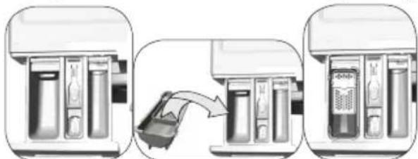 BEKO WMY 81643 PTLSTB1 - Hvis produktet inneholder en kopp for flytende vaskemiddel: - 1