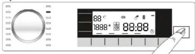 BEKO WMY 81643 PTLSTB1 - llegging av tøy etter at programmet har startet: - 3
