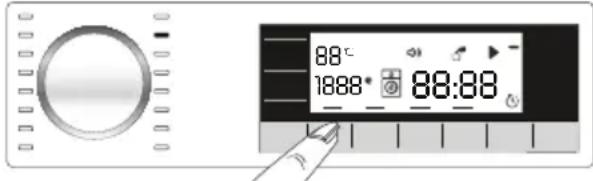 BEKO WMY 81643 PTLSTB1 - Val av hjälpfunktioner - 1