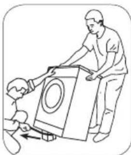 BEKO WMY 71683 PTLB2 - Fjerne pakningsforsterkningene - 1