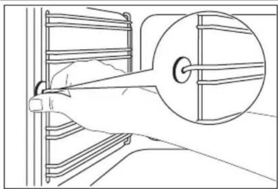 ELECTROLUX EKI6751AOX - Borttagning av ugnstegarna - 1