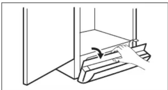 Husqvarna-Electrolux QT3650X - Rengjøre ventilasjonsgitteret - 1