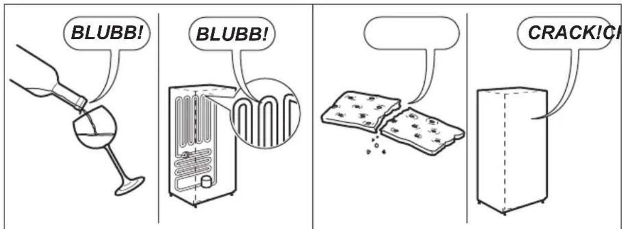 BLUBB! BLUBB! CRACK!
