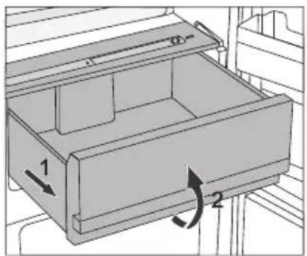 GORENJE NRK6202MW - CRISPZONE - SKUFF FOR FRUKT OG GR∅NNSAKER MED FUKTIGHETSKONTROLL - 2