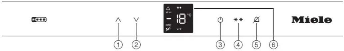 MIELE FN 28262 - Betjeningspanel - 1