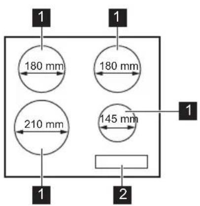 1 180 mm 180 mm 210 mm 145 mm 1 1 2