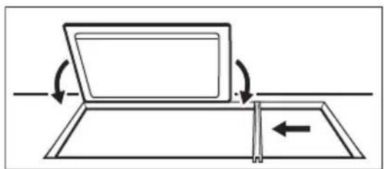 Husqvarna-Electrolux QHC9625 - Utskjæring av benkeplate - 1