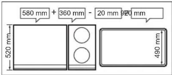 Husqvarna-Electrolux QHC9625 - Installation av mer än en produkt - 1