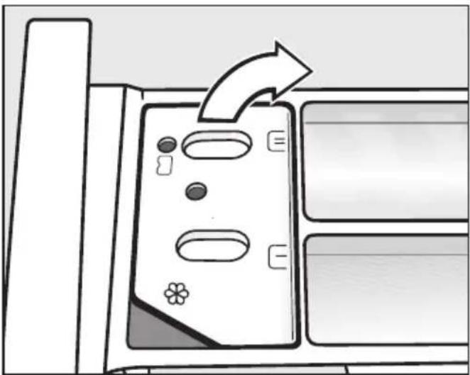 MIELE WMF 121 NDS - Innlegging av kapsel - 1