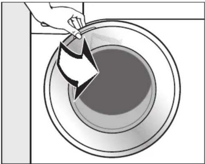 MIELE WMF 121 NDS - Åpne døren - 1