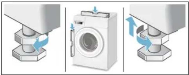 BOSCH WAT286M8SN - ■ Avløp i et plastrør med gummimuffe eller i sluk - 2