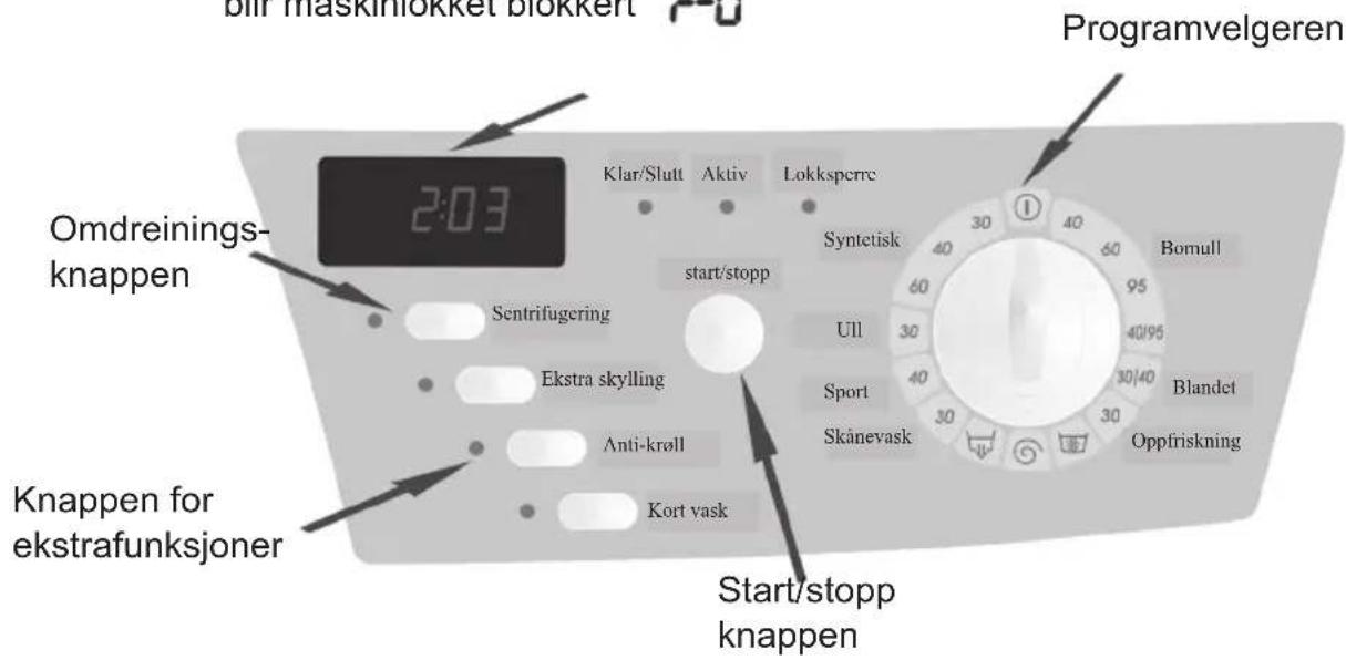 GRAM WDE 1250-00 N - Styreelementer, opplysninger på displayet - 1