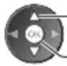 PANASONIC Viera TX-L47ET5Y - Vis menyen og velg [Oppsett] - 4