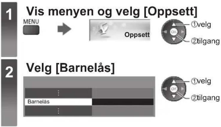 PANASONIC Viera TX-L47ET5Y - Barnelås - 1