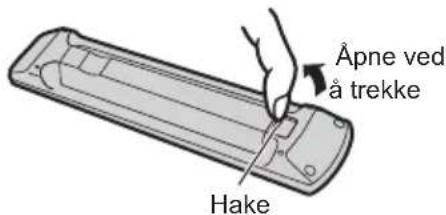 Åpne ved å trekke Hake